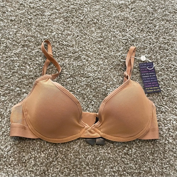 NWT Pepper All You Mesh bra Tuscan 32B Classic feminine casual - Picture 3 of 7
